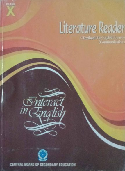 Literature Reader A Textbook For English Course (Communicative) Class-X NCERT