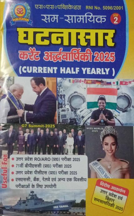 Ghatna Sar Half Yearly Current Affairs in Hindi 2025
