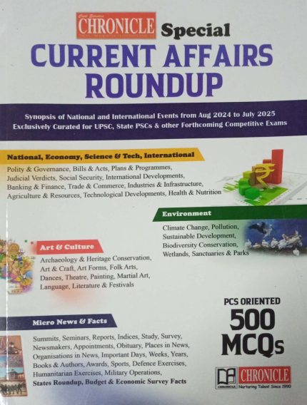 Chronicle Special Current Affairs Roundup in English 2025