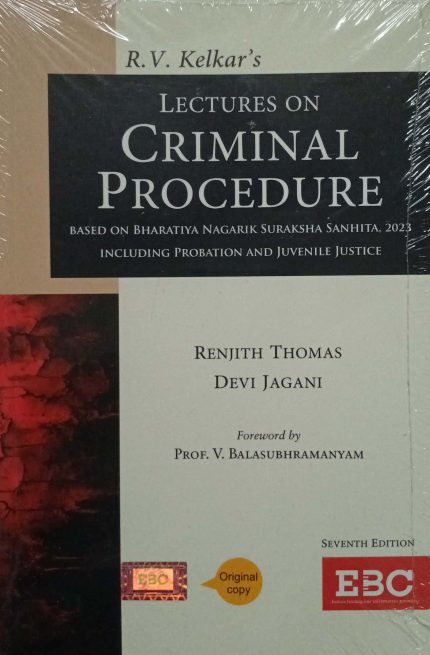 EBC Lecture On Criminal Procedure By R.V. Kelkar 7th Edition 2025